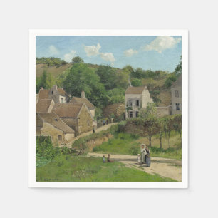 Serviette En Papier L'Ermitage de Pontoise Camille Pissarro