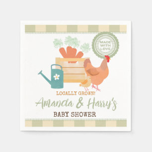 Serviette En Papier Les Agriculteurs Marché Cultivé Localement En vich