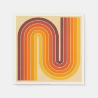 les années 70 style Vintage rétro