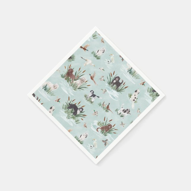 SERVIETTE EN PAPIER LES BARBETS (Coin)