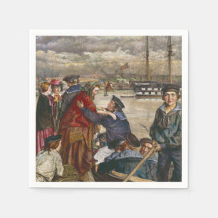 Serviette En Papier Les bien-aimées et épouses de marins (de John Lee)