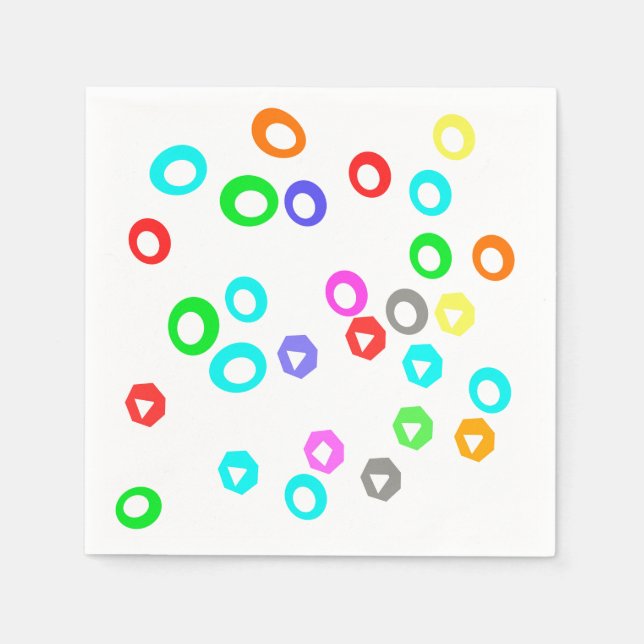 Serviette En Papier Les bonbons (Devant)