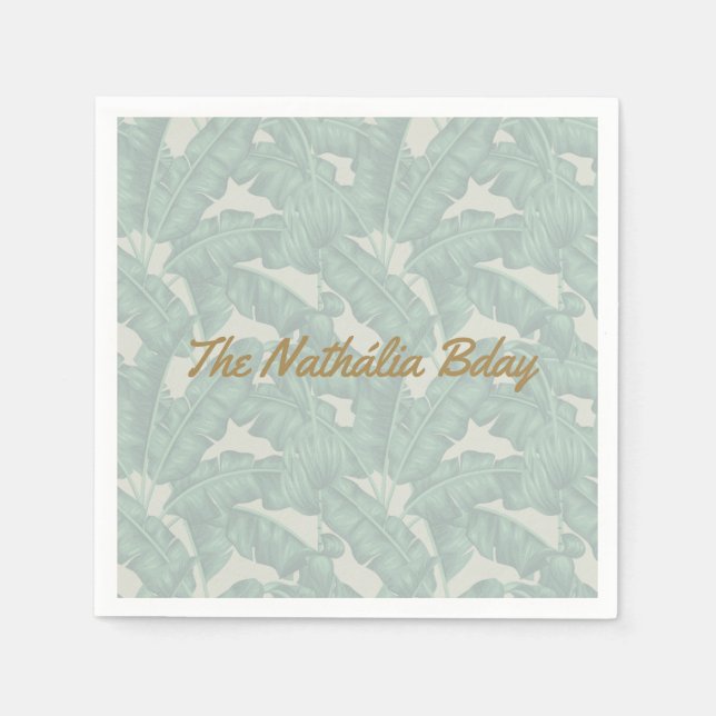 Serviette En Papier Les Cabanas (Devant)