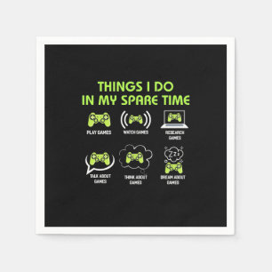 Serviette En Papier Les Choses Que Le Joueur Fait Dans Le Temps De Rec