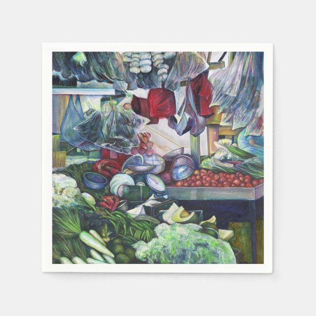 Serviette En Papier Les clubs végétariens se rencontrent ici mardi apr (Devant)