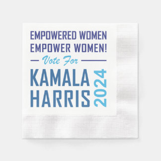 SERVIETTE EN PAPIER LES FEMMES AUTORISÉES À APPUYER LES FEMMES !