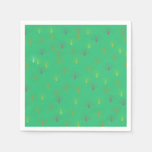 Serviette En Papier Les Feuilles en chute d'automne