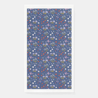 Serviette En Papier Les fleurs sont comme des amis