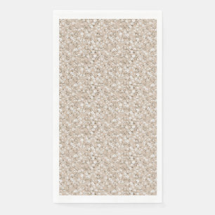 Serviette En Papier Les fleurs sont le langage le plus vrai de l'amour