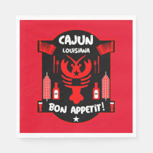 Serviette En Papier Les gourmandises et événements de la Louisiane