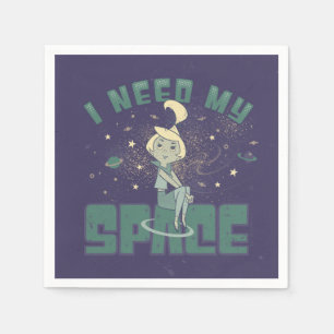 Serviette En Papier Les Jetsons   J'Ai Besoin De Mon Espace