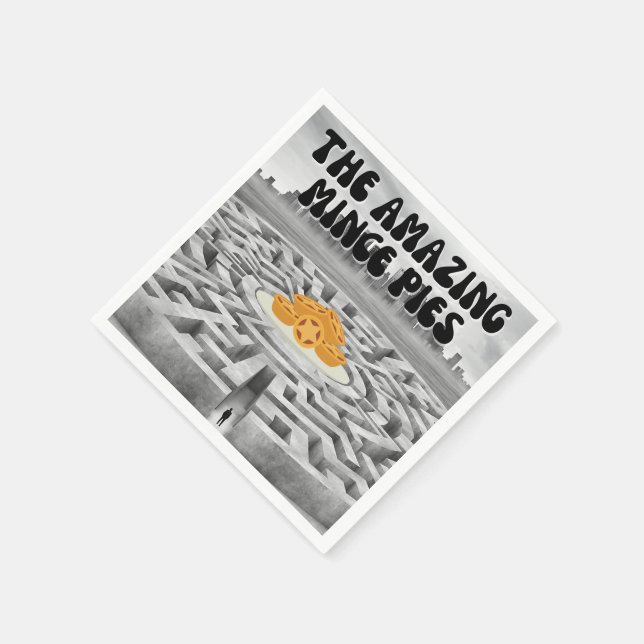 Serviette En Papier Les minces tartes Extraordinaires (Coin)