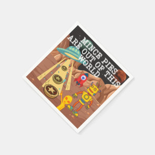 Serviette En Papier Les minces tartes sont hors de ce monde