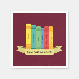 Serviette En Papier Les romans de Jane Austen III