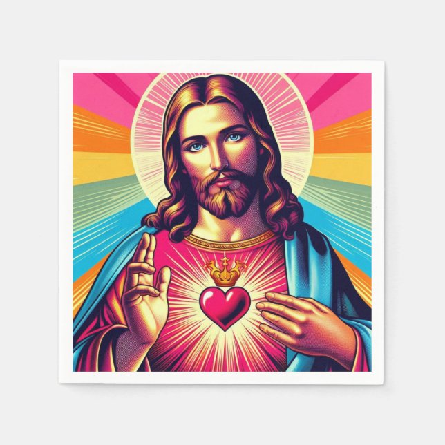 Serviette En Papier Les serviettes de Jésus ! (Devant)