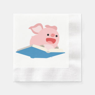 Serviette En Papier Les serviettes de papier de porc de livre et de
