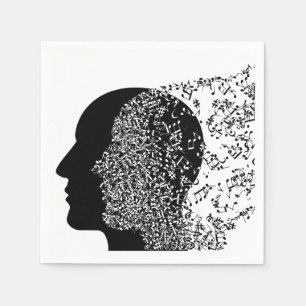 Serviette En Papier L'Esprit de la Musique
