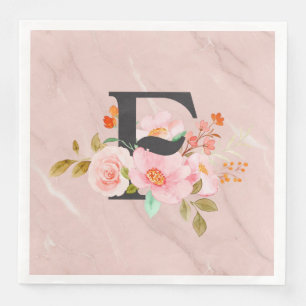 Serviette En Papier Lettre F