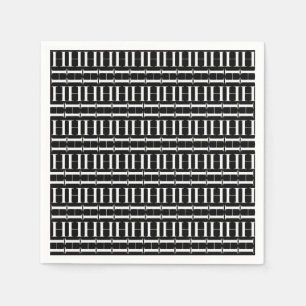 Serviette En Papier Lettre initiale H monogramme