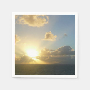 Serviette En Papier Lever du soleil sur San Juan II Porto Rico