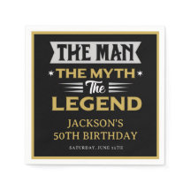 L'Homme Le Mythe La Légende Fête d'Anniversaire