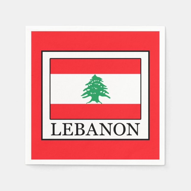 Serviette En Papier Liban (Devant)