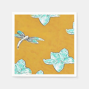 Serviette En Papier libellule