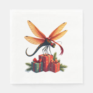 Serviette En Papier Libellule Emballée