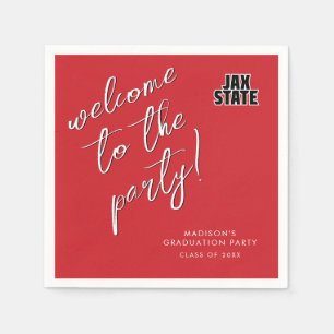 Serviette En Papier Licence de l'Université d'État de Jacksonville