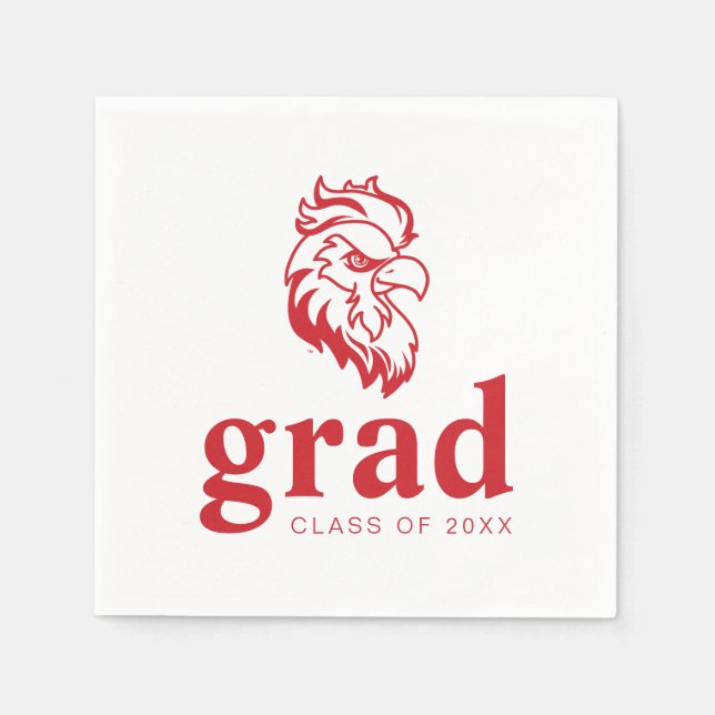 Serviette En Papier Licence de l'Université d'État de Jacksonville (Devant)