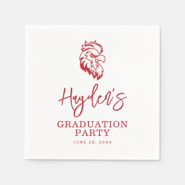 Serviette En Papier Licence de l'Université d'État de Jacksonville (Devant)