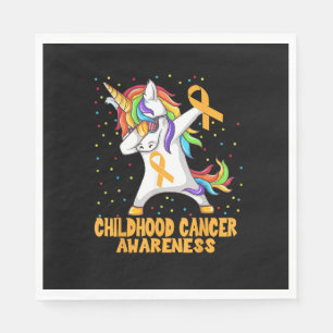 Serviette En Papier Licorne qui fait le dab, guerrier de la sensibilis