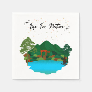 Serviette en papier Life In Nature