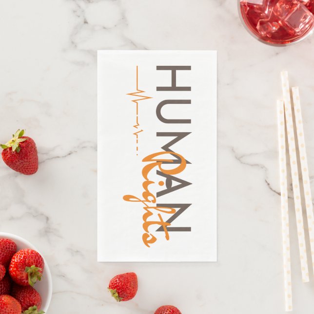 Serviette En Papier Lifeline to Human Rights (En situation)