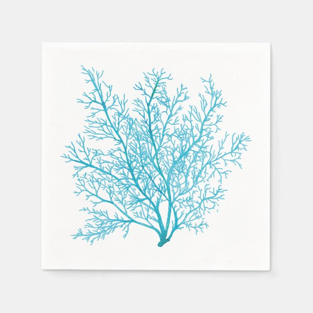 Serviette En Papier Life's A Beach : Ocean Breeze (Devant)