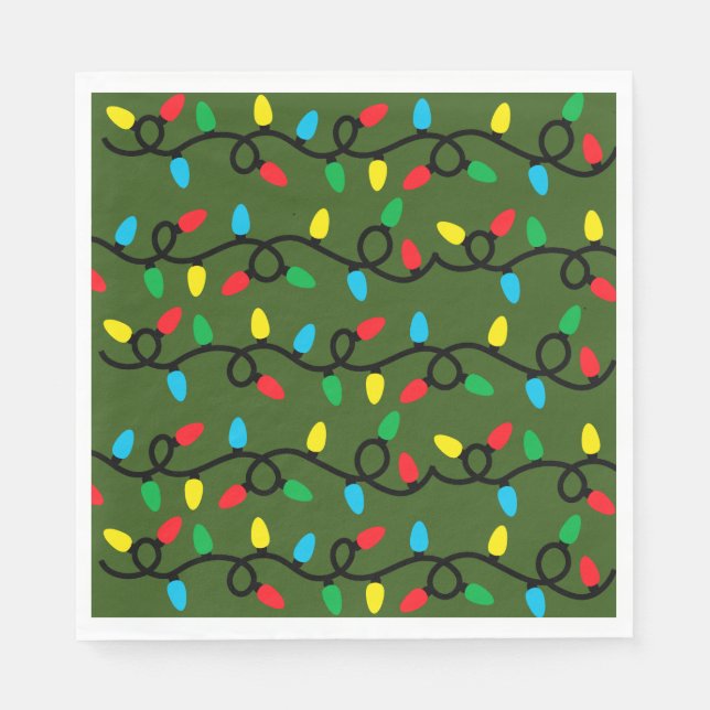 Serviette en papier Light Up The Holidays (Devant)