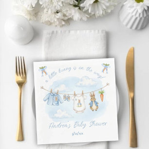 Serviette En Papier Ligne de vêtements pour bébé garçon lapin mignon S