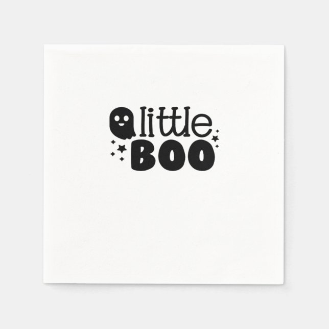 Serviette En Papier Lil Boo Halloween 2025 (Devant)