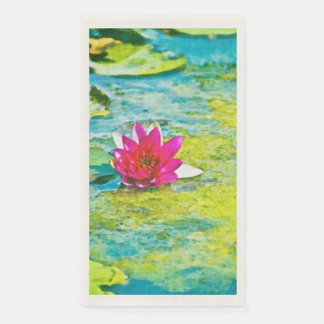 Serviette En Papier Lily Lilypad (Devant)