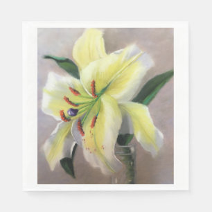 Serviette En Papier Lily Napkin