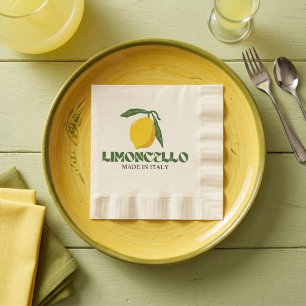 Serviette En Papier Limoncello
