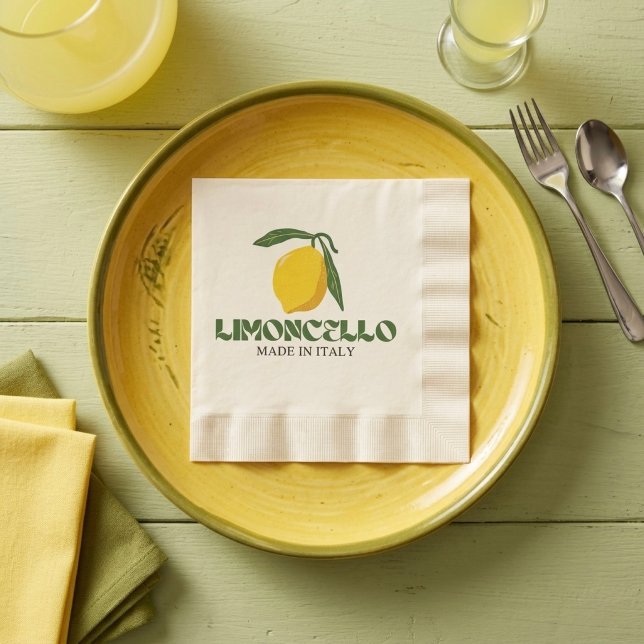 Serviette En Papier Limoncello (Créateur téléchargé)