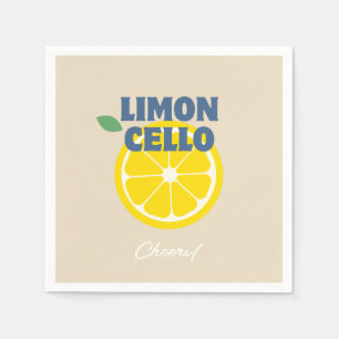 Serviette En Papier Limoncello Liquide Amour Beige Maison