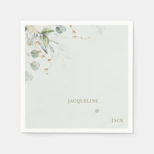 Serviette En Papier Liquide de Sage Léger Cocktail personnalisé