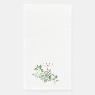 Serviette En Papier Liquide simple or Monogramme