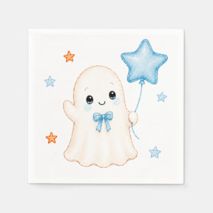Serviette En Papier Little Boo Fantôme Fête Prénatale d'Halloween po