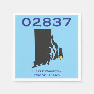 Serviette En Papier Little Compton, RI Code postal - 02837 - Sakonnet,