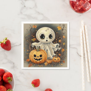 Serviette En Papier Little Ghost 2