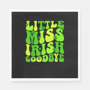 Serviette En Papier Little Miss Irish Goodbye Irish Super St Patrick