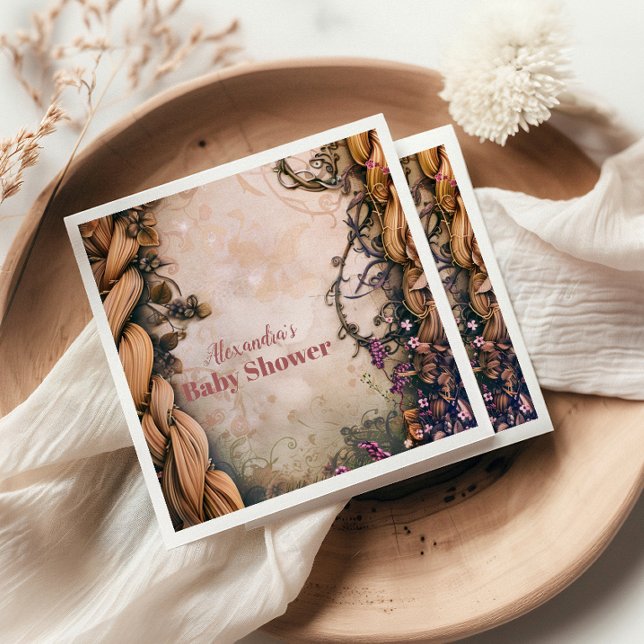 Serviette En Papier Little Princess Fairytale (Créateur téléchargé)